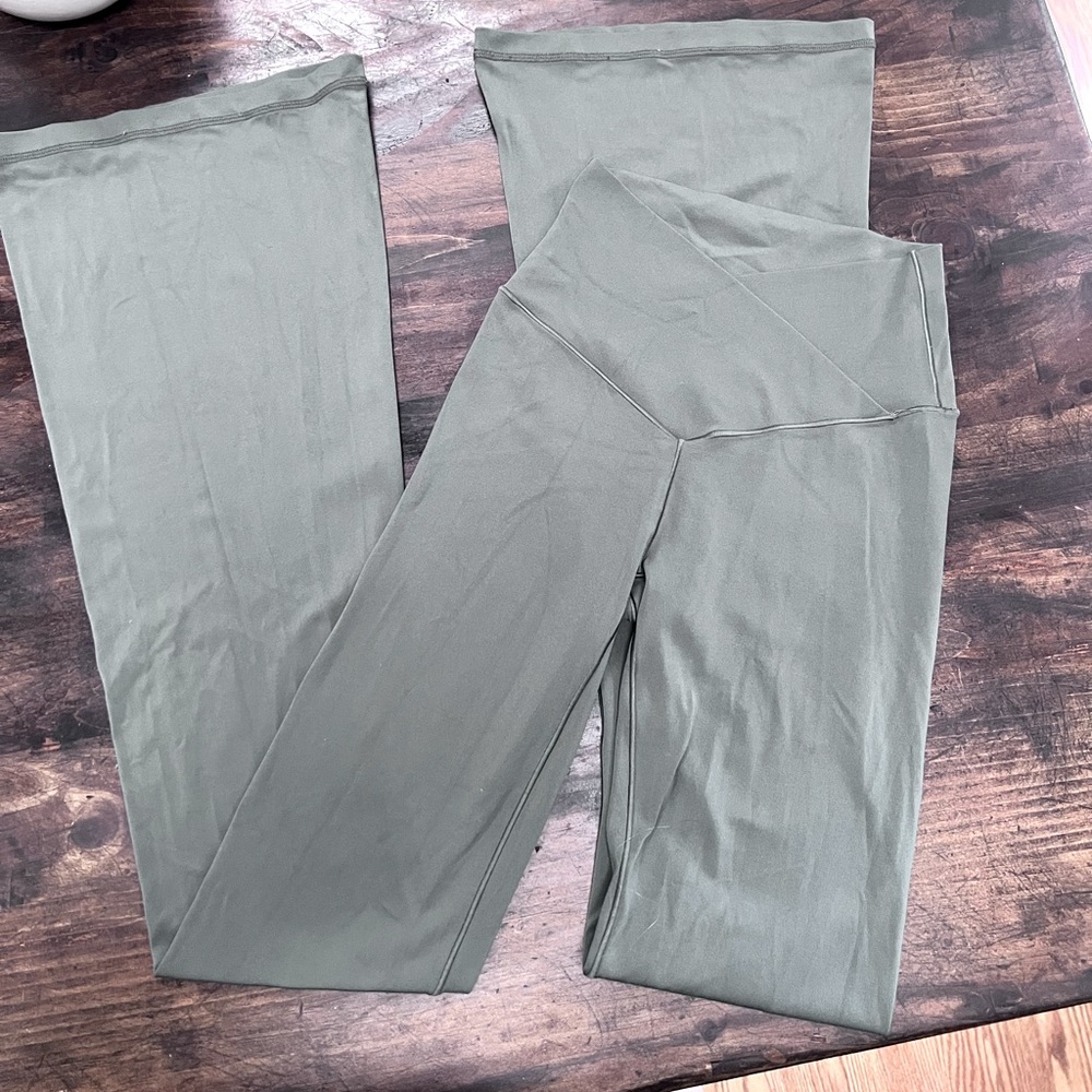Offline by Aerie - Sage Crossover High Waisted Flare Leggings